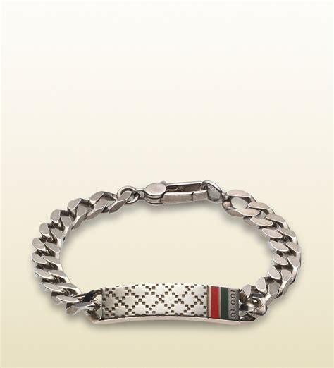 men bracelets gucci|luxury silver bracelets for men.